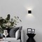 Quickway Imports Modern Decorative Waterproof Aluminum Wall Lamp 10 Watt Cool White 4000K, Black QI004492.BK - alternate 3